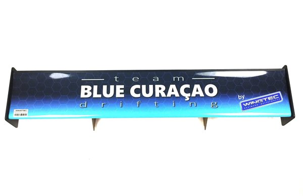 Design Heckflügel WINGTEC W-250d "Team Blue Curacao"